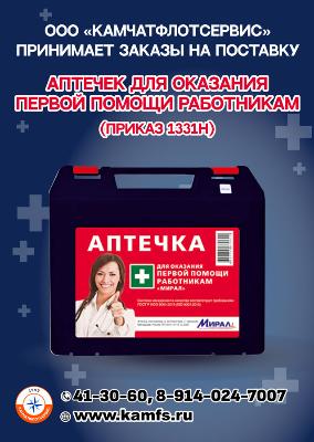Аптечка для оказания первой помощи работникам (Приказ № 1331н)-1250 руб.