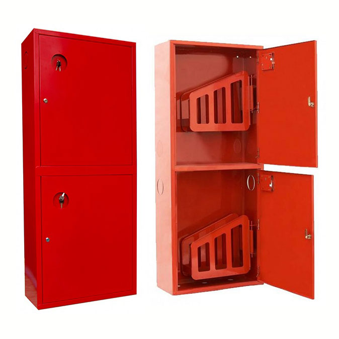 Шкаф пожарный ШПК-320 НЗК (навесной, закрытый, красный) 540х1300х230