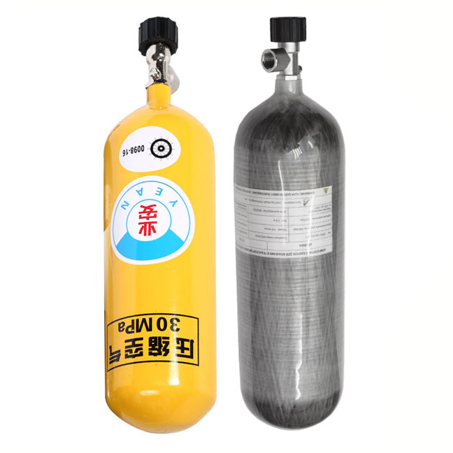 Баллон с вентилем 6 л для дыхательного аппарата RHZK-6/30